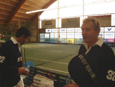 Enzo Scifo et Philippe Lacourt